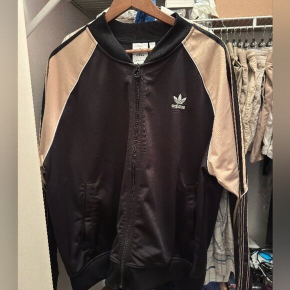 Adidas Originals Men's Superstar Tricot Track Jacket as seen on Cobra Kai series - Picture 7 of 8